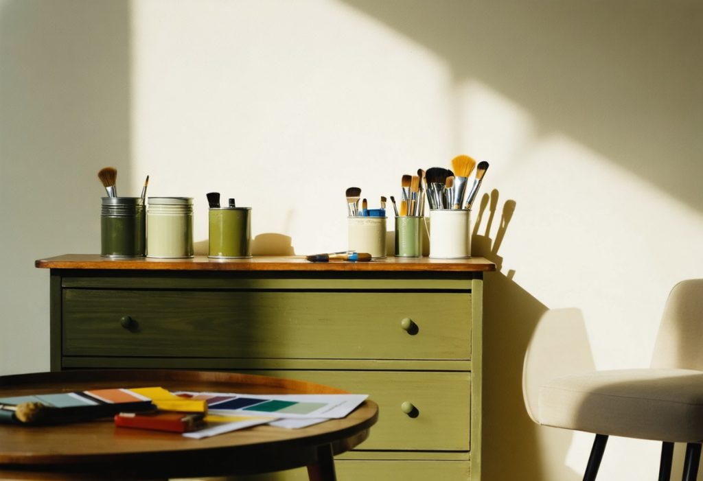 idee de couleur pour repeindre un meuble en bois