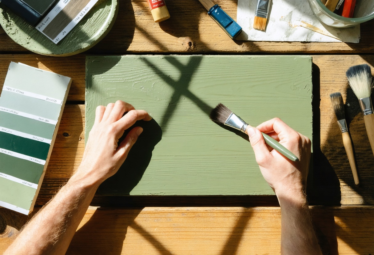 idee de couleur pour repeindre un meuble en bois