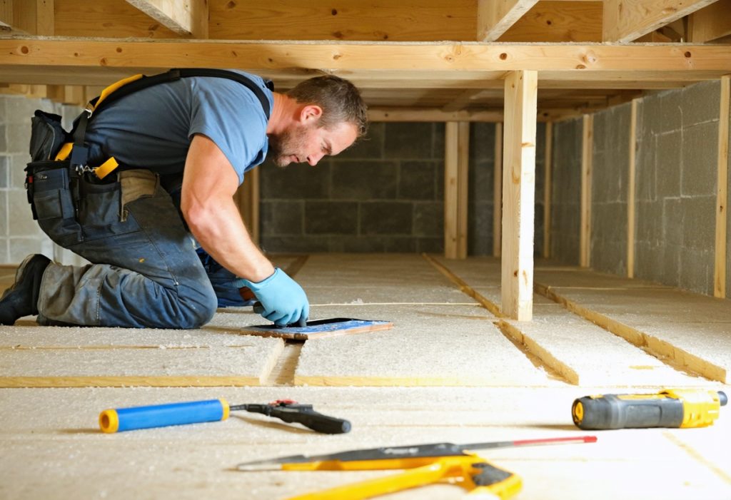 isolation phonique du plafond