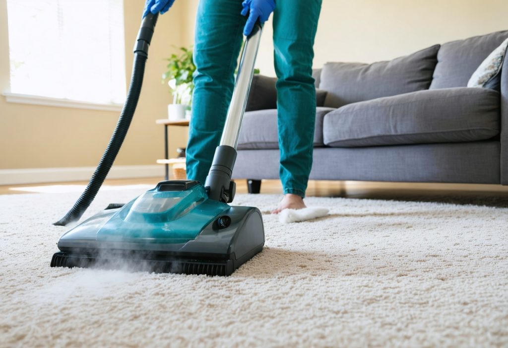 nettoyer une moquette