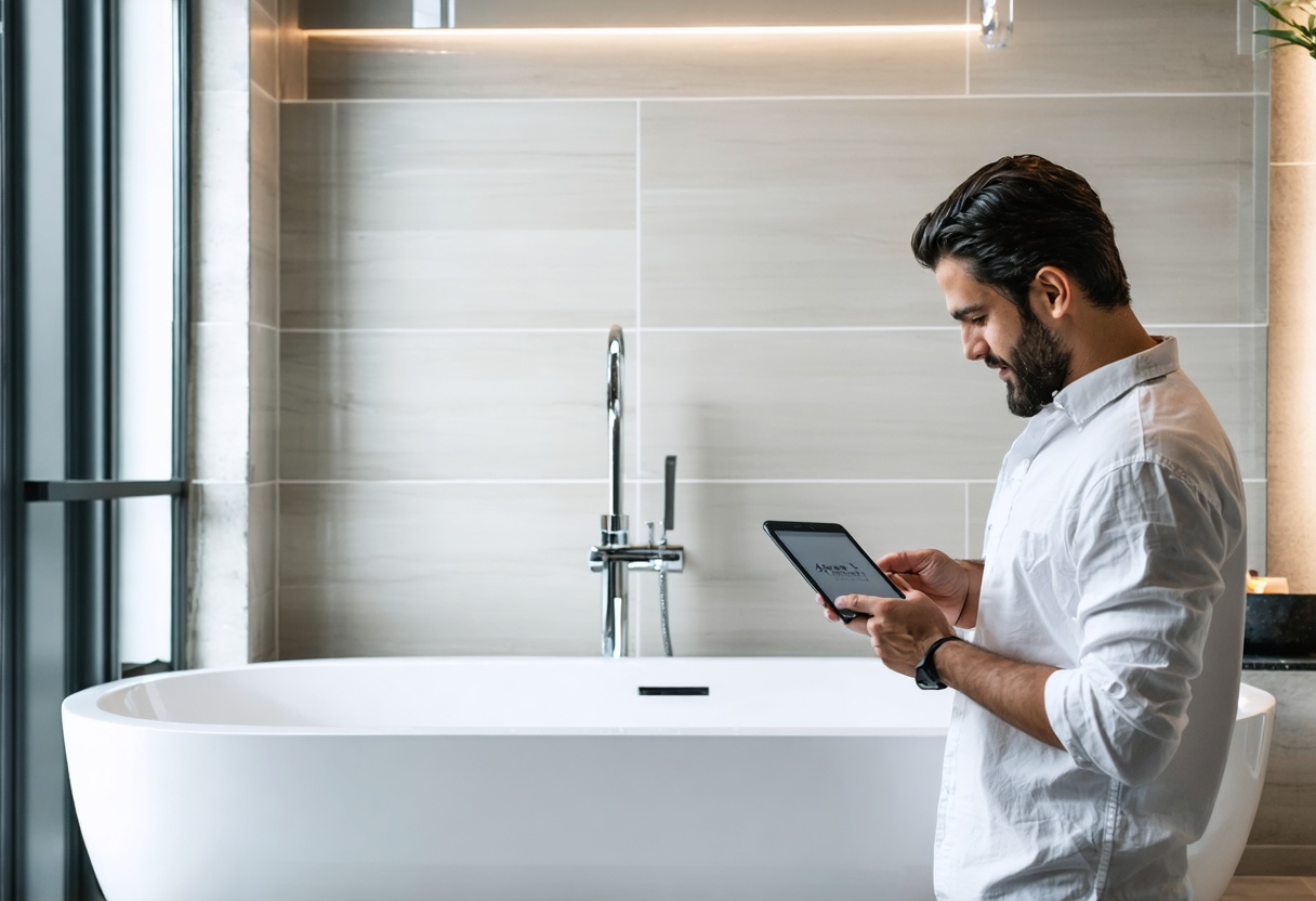 salle de bain panneaux muraux