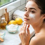 gommage visage maison