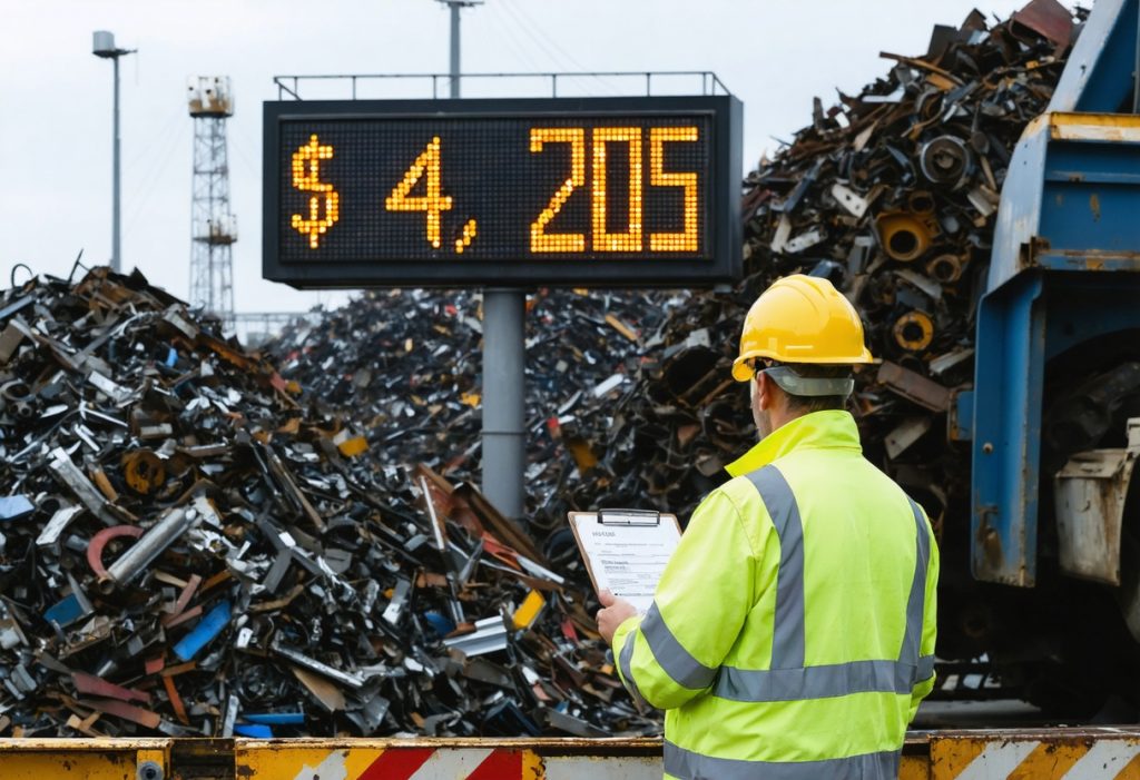 prix ferraille tonne