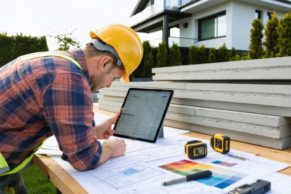 cloture plaque beton