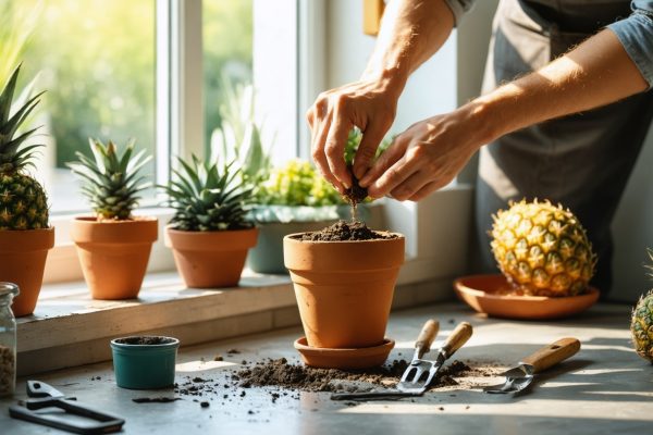 faire pousser un ananas