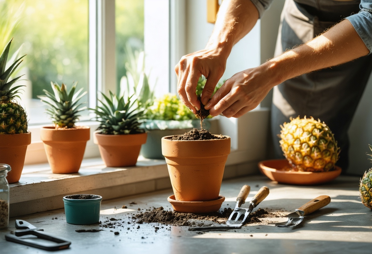 faire pousser un ananas