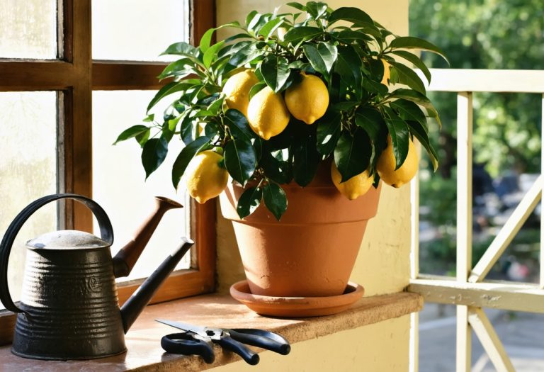citronnier pot
