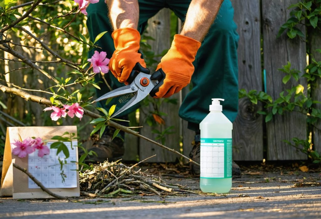 comment tailler laurier rose