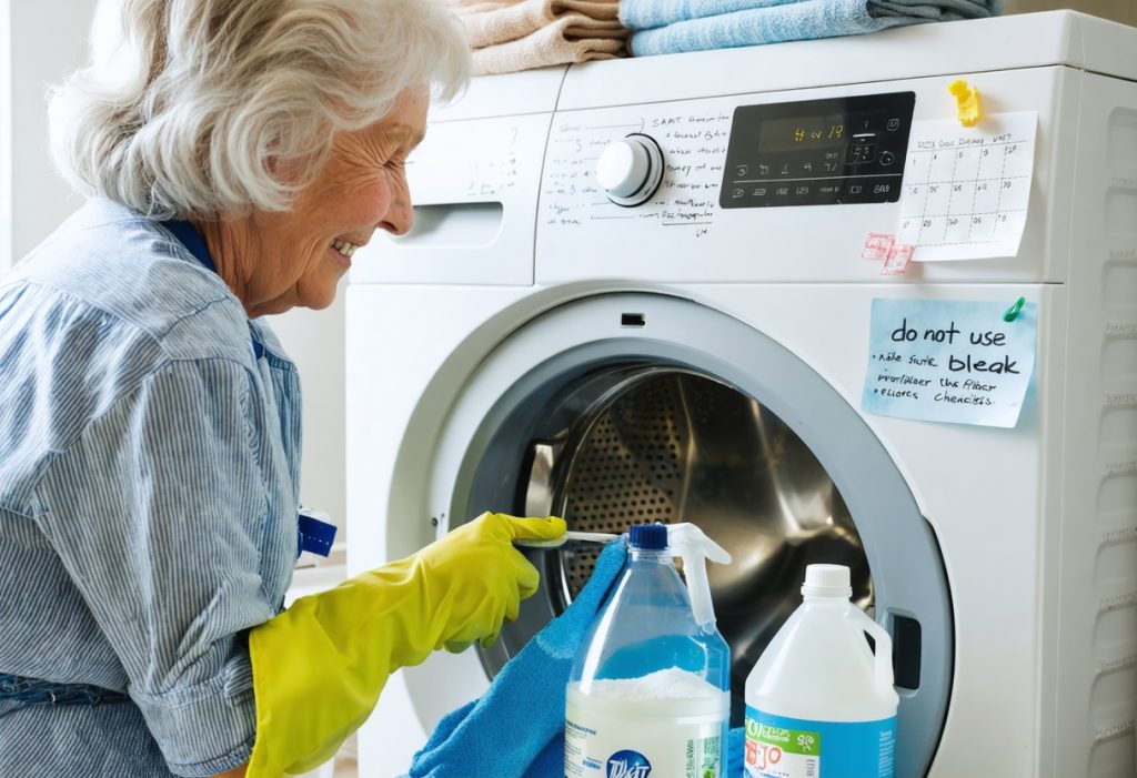 nettoyer lave-linge astuce grand-mere